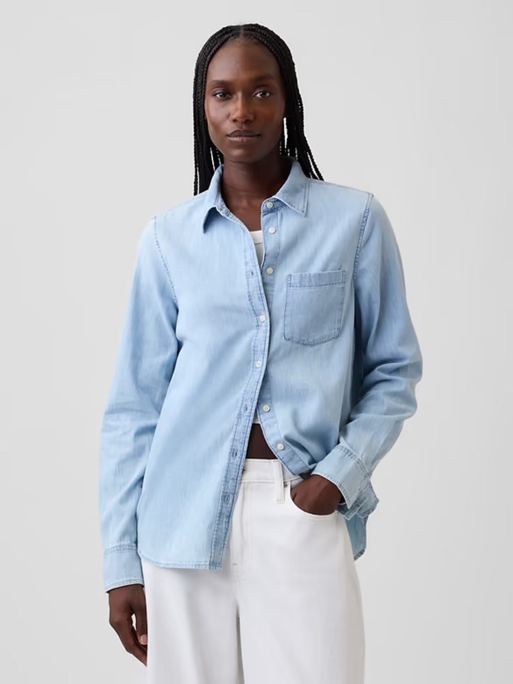 GAP Organic Cotton Denim Classic Shirt - Perfect Shirt